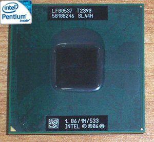 Intel® Pentium® Processor T2390(1M Cache, 1.86 GHz, 533 MHZ)